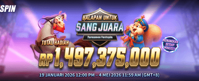 Bonus Selamat Datang 100%